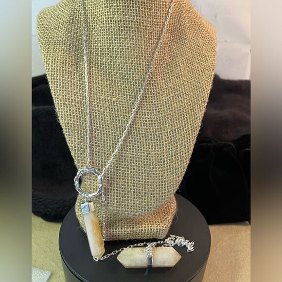 Brazilian Citrine 35inch Necklace in Silvertone 110.50ctw - Picture 9 of 13